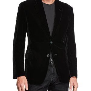 Giorgio Armani Men's Velvet Two-Button Jacket, 44R  + FREE Peter Millar slacks